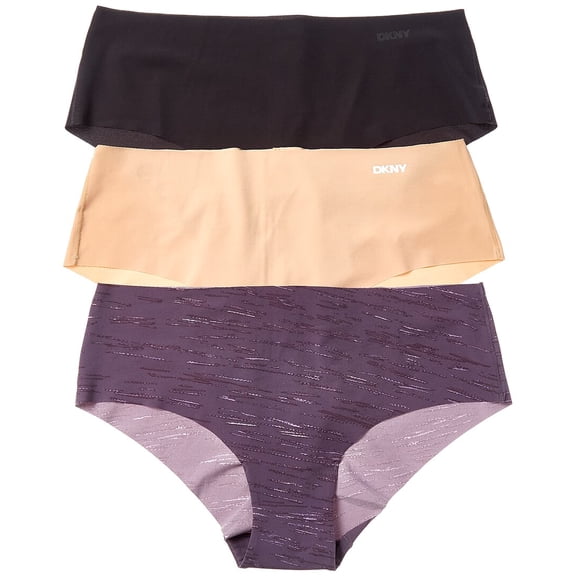 DKNY womens  3pk Laser-Cut Anywhere Hipster, m