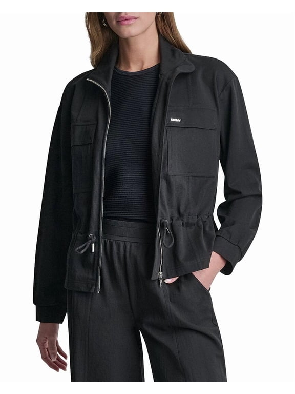 womens Arid Pique Technical Jacket, l, Black