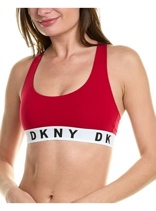 DKNY Ladies' 2 Pack Seamless Bra Black/Gray or White/Sand
