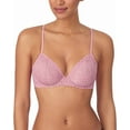 thumbnail image 1 of DKNY womens  Deco Lace Unlined Bra, 34C, Purple, 1 of 4