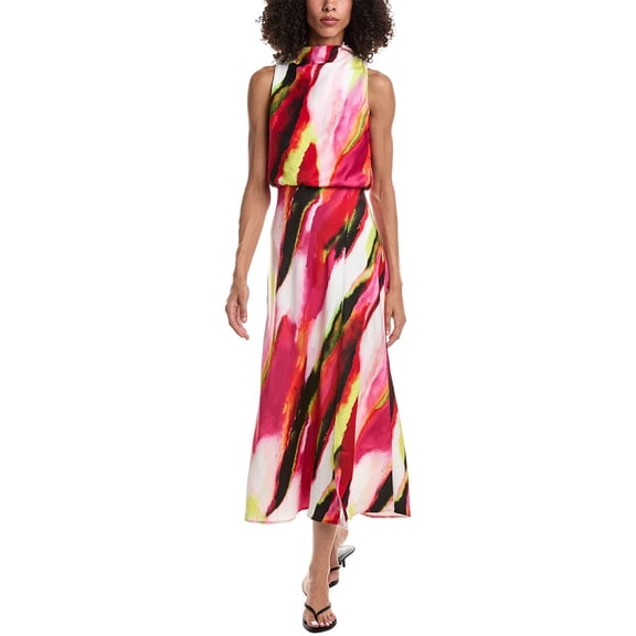 DKNY womens  Drapey Midi Dress, 2
