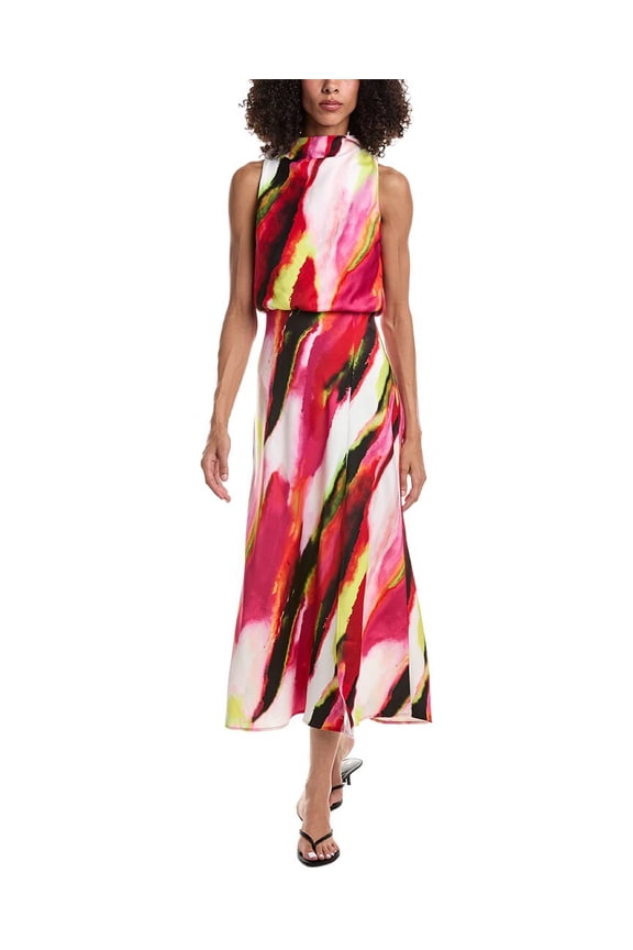 womens Drapey Midi Dress, 2