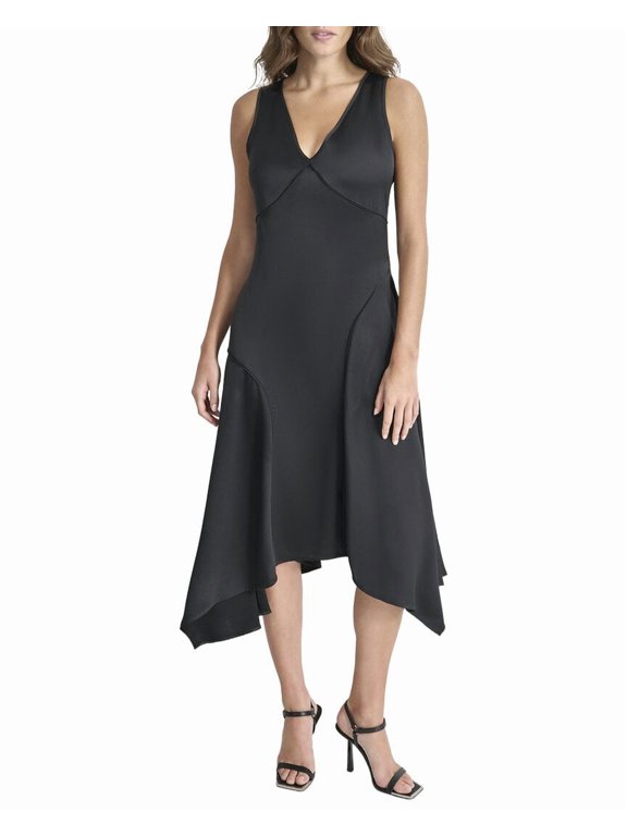 womens Exposed Seam Dress, 0