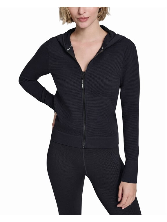 womens Zip Jacket, xs, Black