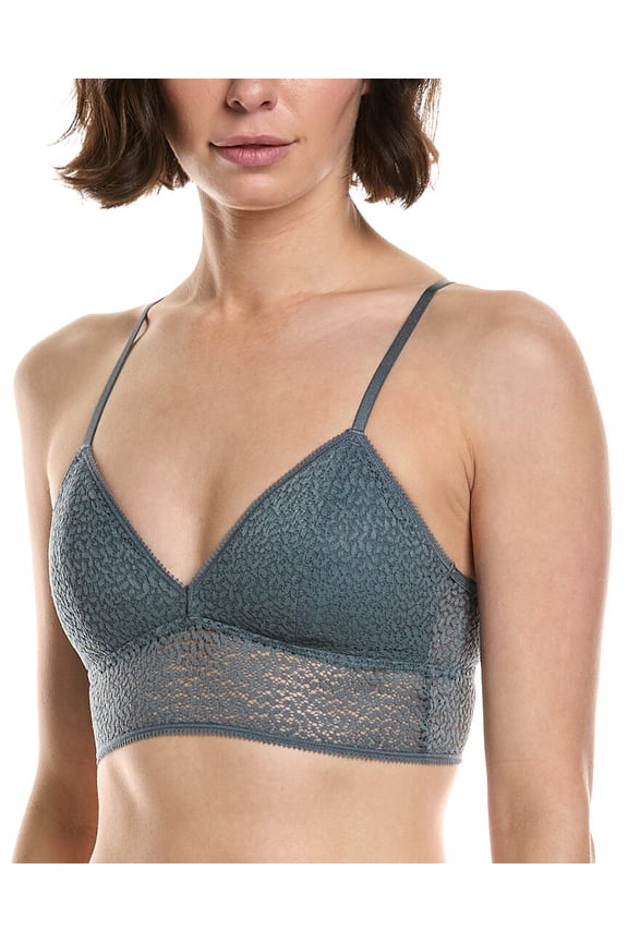 womens Modern Lace Racerback Bralette, l