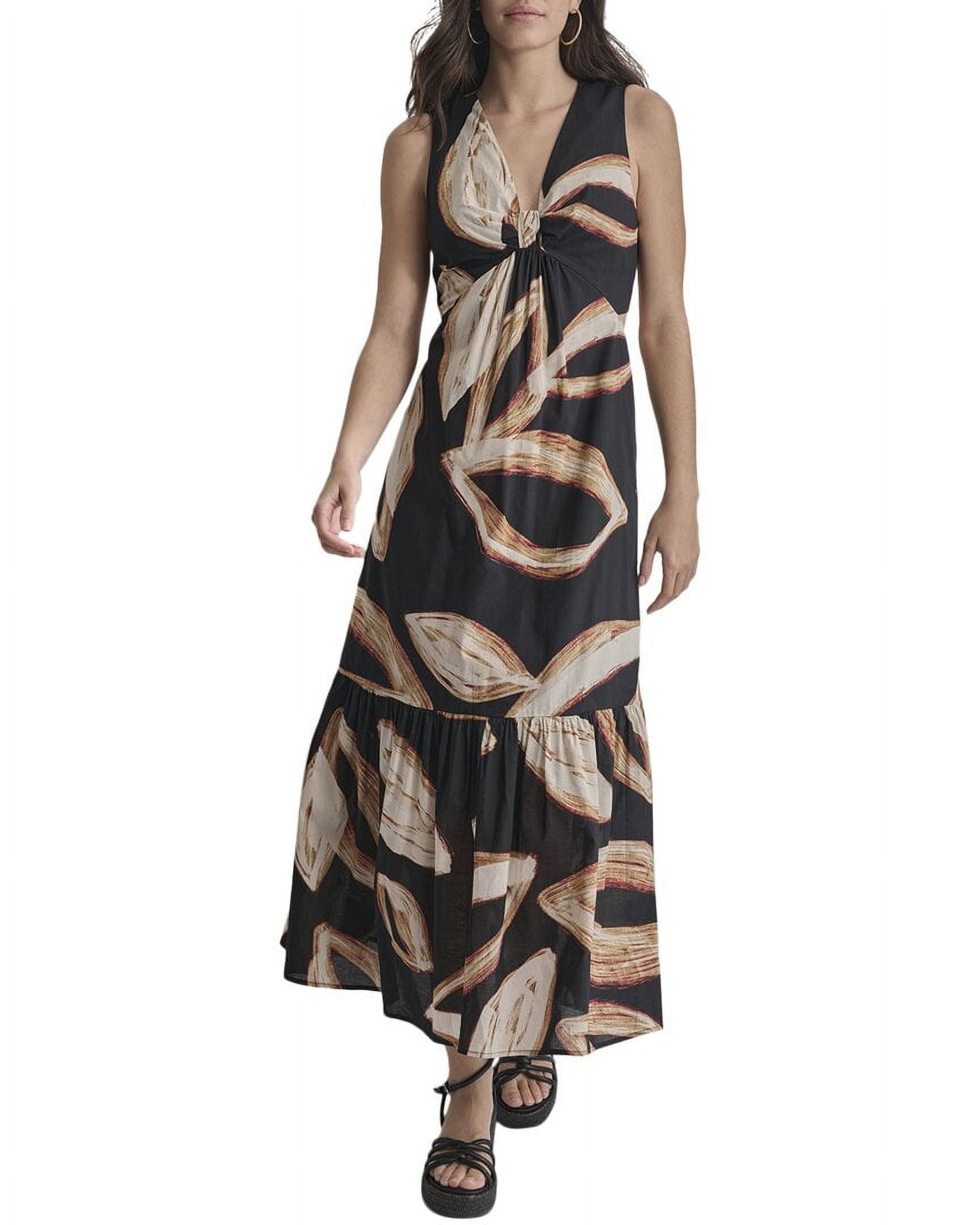 Tommy Bahama Womens Double V Long Maxi Dress