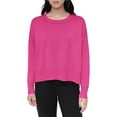 thumbnail image 1 of DKNY womens  Studded Sweater, XL, Pink, 1 of 3