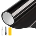 thumbnail image 1 of DKTIE 17.7" x 78.7" One-Way Reflective Privacy Window Film Privacy Static Non-Adhesive Decorative Heat Control Anti UV Window Tint for Home and Office, 1 of 8