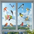 thumbnail image 1 of DKTIE 2 Sheets Hummingbird Anti-Collision Decal,The Brightly Colored Window Stickers with UV Reflection Properties Protect Wild Birds from getting injured due to Collisions with Windows, 1 of 7