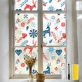 thumbnail image 1 of DKTIE 35.4" x 78.7" Natural Deer Pattern Decorative Colored Privacy Window Film, Providing Shade and UV Protection. Electrostatic Adsorption Installation, Reusable, Applicable to any Window Scenario, 1 of 8
