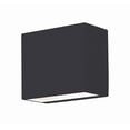 thumbnail image 1 of DKTW0504LAJUDBK AFX Dakota - 12W 1 LED Outdoor Wall Sconce-4.13 Inch Tall and 5 Inch Wide-Black Finish, 1 of 4