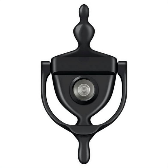 DKV630U19 Door Knocker-Viewer; Black Finish