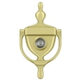 thumbnail image 1 of Deltana DKV630U3 Door Knocker-Viewer; Bright Brass Finish, 1 of 3