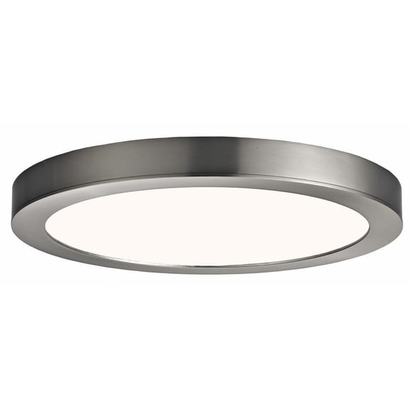 DL-11C-22FC-BN-C Canarm Inc 22W 1 LED Round Flush Mount-1 Inches Tall and 11 Inches Wide-Brushed Nickel Finish