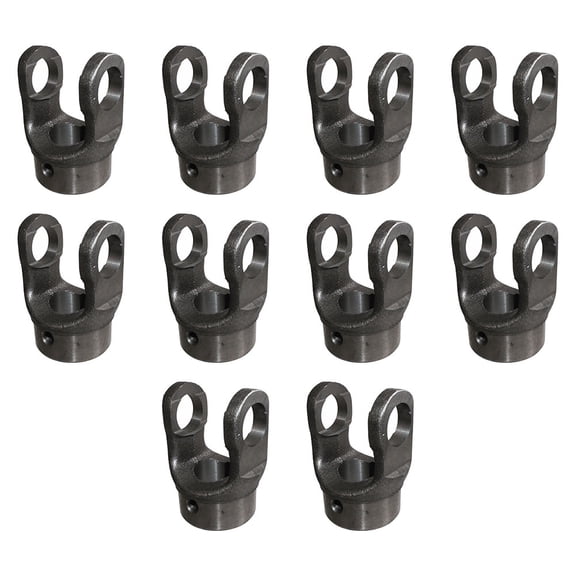 DL-EY-1000 Heavy Duty Differential End Yoke - Steel - Replaces 10-4-113, Neapco OE Series 104113, Navistar 1662281C, 1662281C1, 1662681C, 1662681C1, Muncie EY160 (10 Pack)