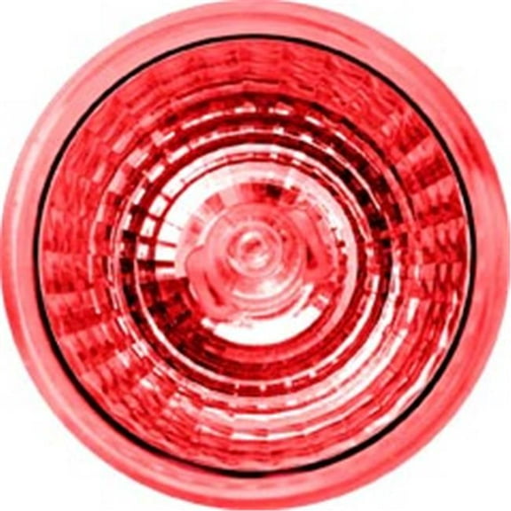DL-MR16-BAB-R MR16 Halogen Lamp - 20W Red 12V, Red - 1.77 x 1.93 x 1.93 in.