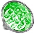 thumbnail image 1 of DL-MR16-LED-20-G MR16 LED 1.5 watt 20 LED Green Color 12 V Lamps, 1 of 1