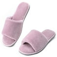 thumbnail image 1 of DL Open Toe House Slippers For Women Indoor Memory Foam Ladies Bedroom Slipper, 1 of 6