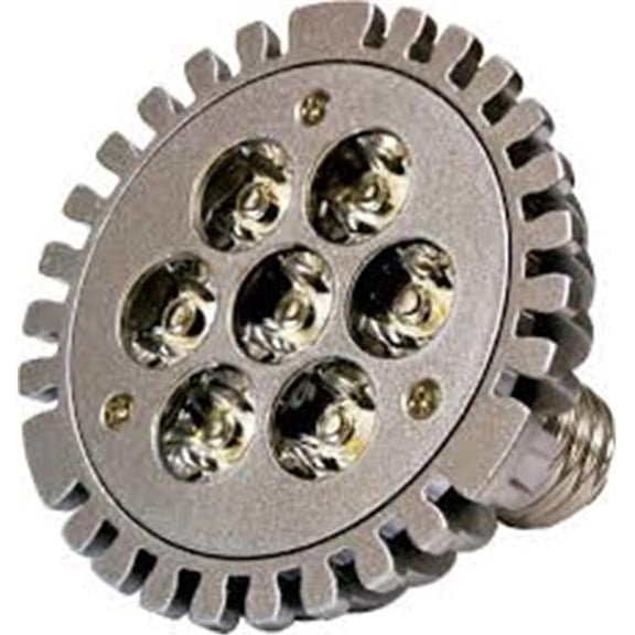 DL-PAR30-LED-7-30K PAR30 LED Medium Base 7 watt 30K 120 V Lamp, Super Bright White