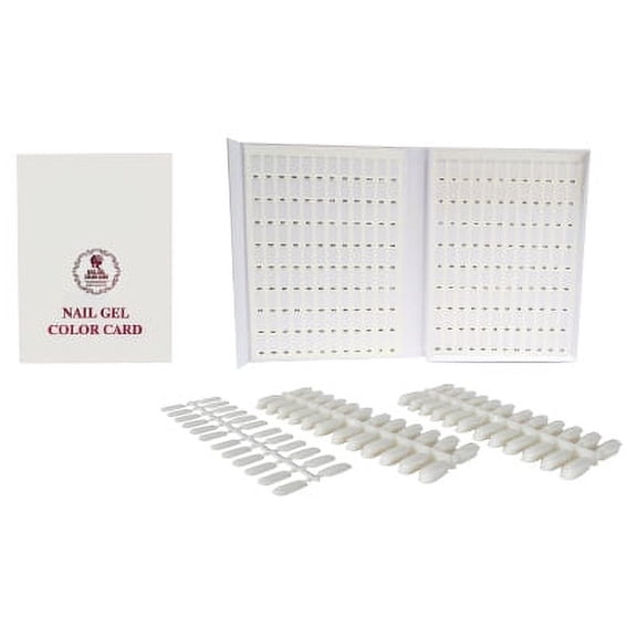 DL PRO 216 pc. NAIL POLISH COLOR CHART BOX EA