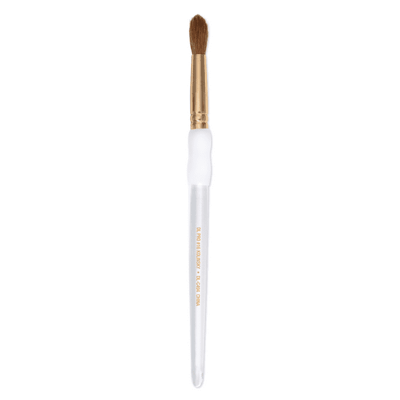 DL Pro #16 Gel Grip Kolinsky Acrylic Brush