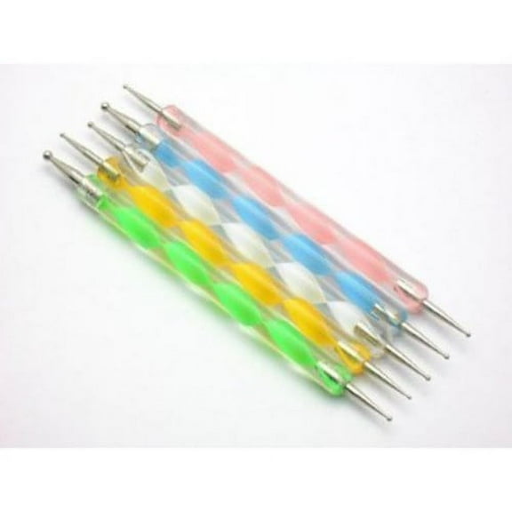 DL Pro Dotting Marbling Nail Art Tool Set - 5 pc. #DL-C185