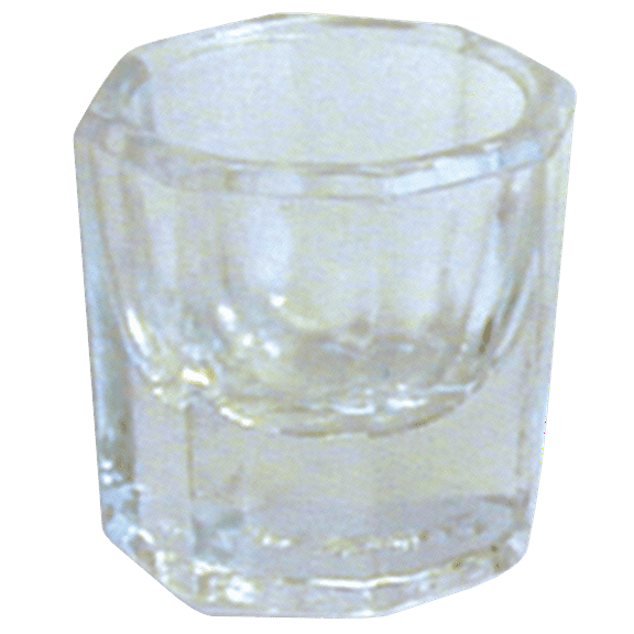 DL Pro Glass Dappen Dish-Clear #DL-C549