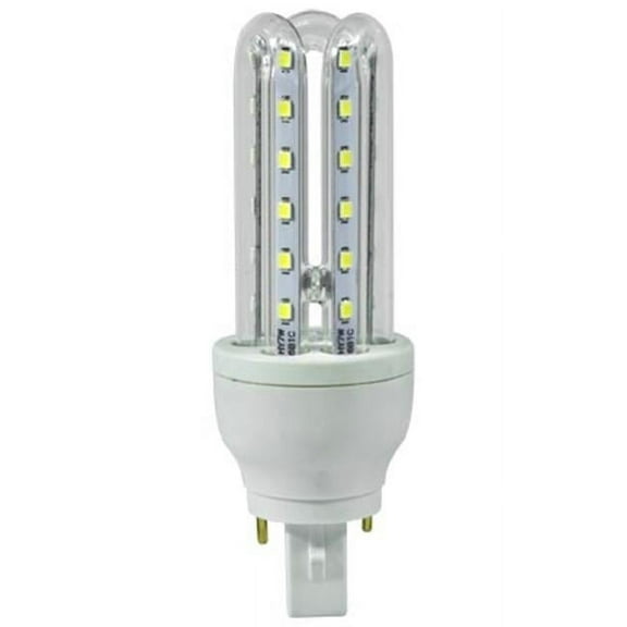 DL-T-LED-36-30K G24-2-Pin Base Tubular Light Blub - 7W 85-265V 30K, White - 5 x 1.68 x 1.68 in.