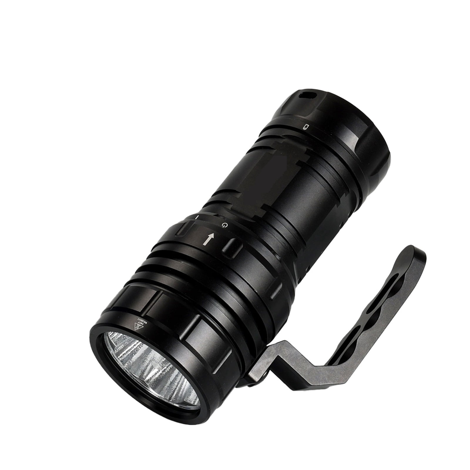 DL06 Professional Diving Flashlight IPX8 3*21700 Battery Super Bright ...