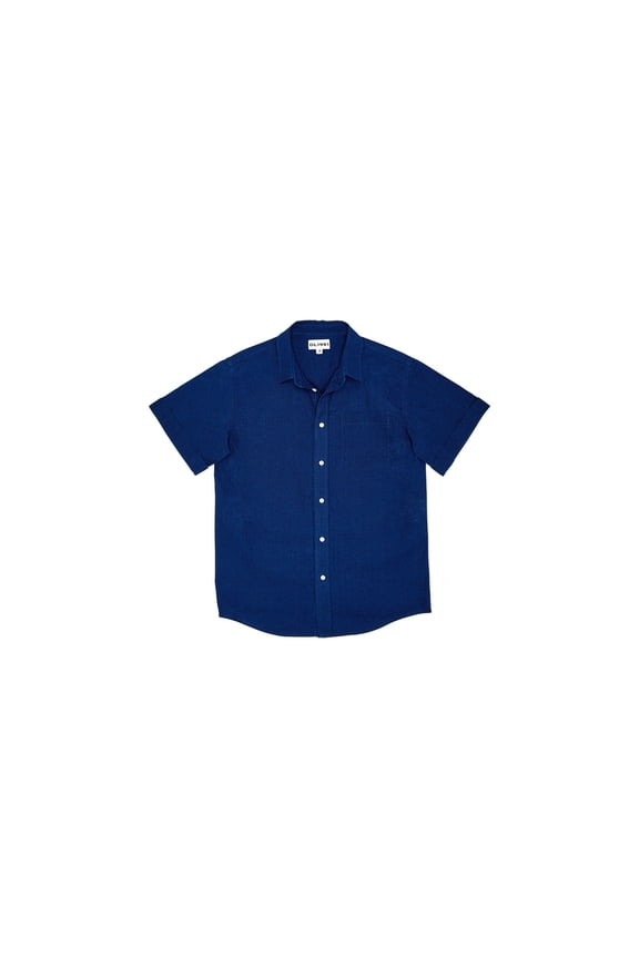 | Ash Dark Wash Button-Up Top | Blue | Size 12