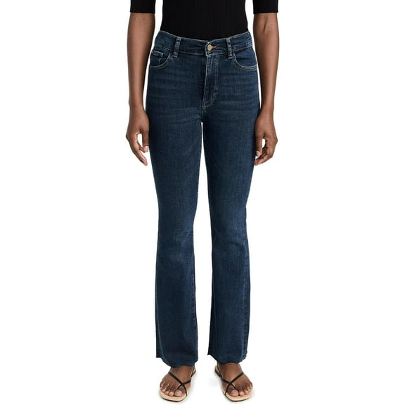 DL1961 Women's Bridget Boot High-Rise 31.5" in Seacliff Jeans