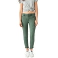 thumbnail image 1 of DL1961 Women's Florence Cropped Mid Rise Instasculpt Skinny Jeans, Jade, 24, 1 of 4