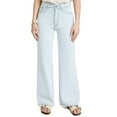 thumbnail image 1 of DL1961 Women's Hepburn Wide Leg-High Rise Vintage, Sea Salt, 24, 1 of 6