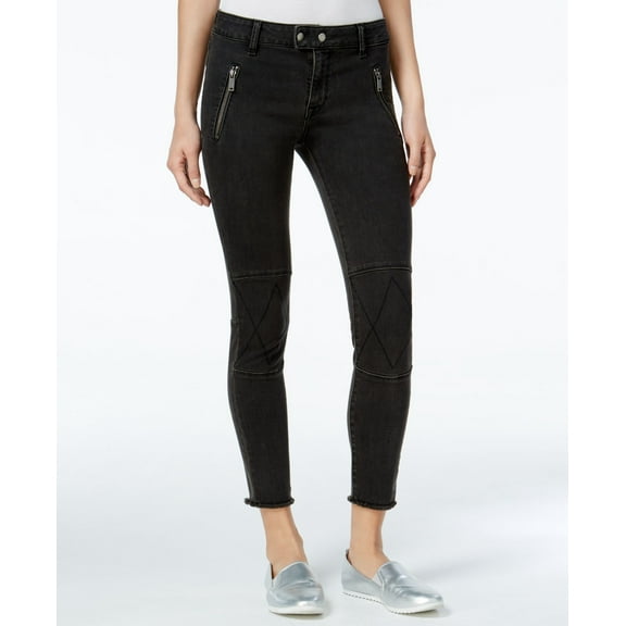 DL1961 Women's Jessica Alba No. 4 Instasculpt Cropped Moto Jeans, Mirage, 27