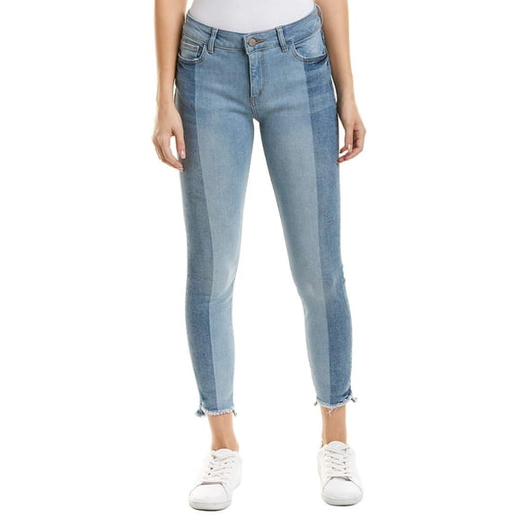 DL1961 Women's Margaux Instascuplt Skinny Fit Ankle Jean, Silverwood - Size: 26