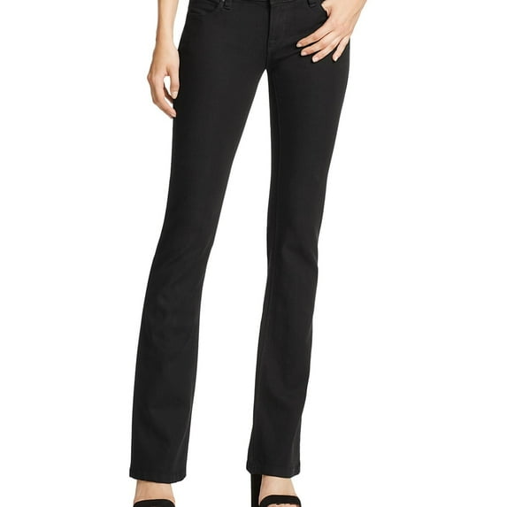 DL1961 Womens Cindy Boot Cut Jeans, Black, 29