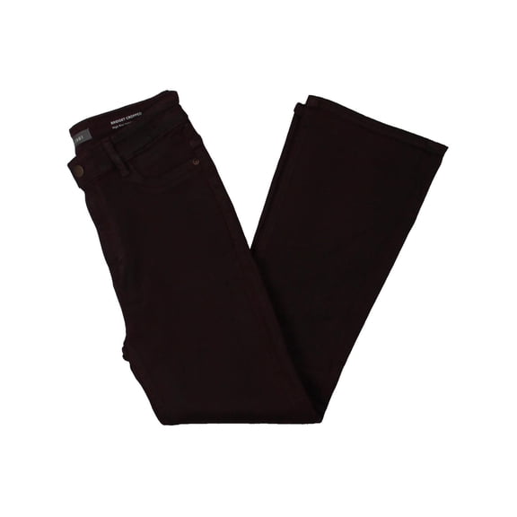 DL1961 Womens Crop Instasculpt Boot Cut Jeans Red 29