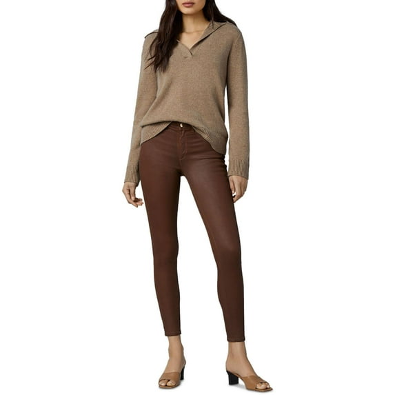 DL1961 Womens Florence Denim Coated Skinny Jeans