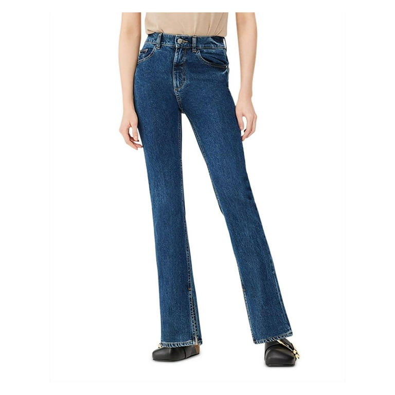 Wide leg shop jeans walmart