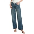thumbnail image 1 of DL1961 womens  Drue Seagate Low-Rise Straight Jean, 32, Blue, 1 of 3