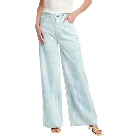 DL1961 womens  Hepburn Light Tide Wide Leg Jean, 24, Blue