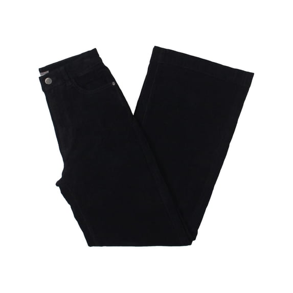DL1961 Womens High Rise Corduroy Wide Leg Jeans