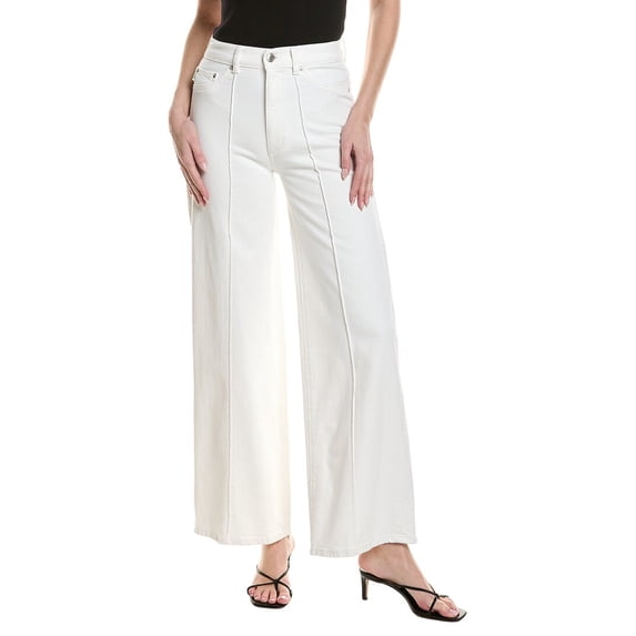 DL1961 womens Hepburn White Pintuck Jean, 28, White