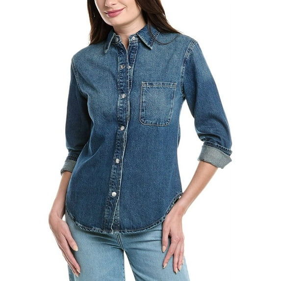 DL1961 womens Ines Denim Jacket, xs, Blue