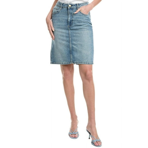 DL1961 womens Lexie Denim Skirt, 32, Blue