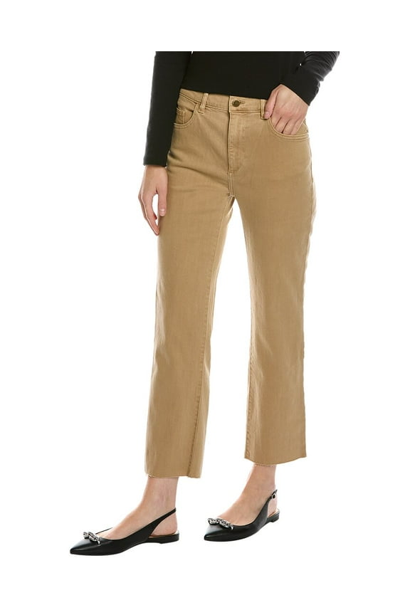 womens Patti Khaki Straight Jean, 23, Beige