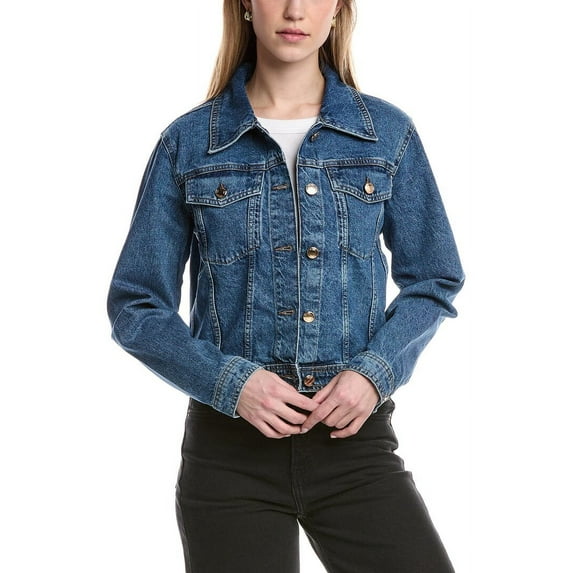 DL1961 womens Vika Denim Jacket, xs, Blue