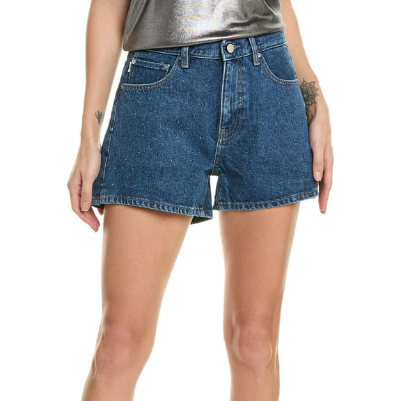 DL1961 womens  Zoie North Beach Relaxed Short, 24, Blue