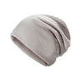 thumbnail image 1 of DLAPL Slouchy Beanie Hat for Men and Women Lightweight Soft Skull Cap Chemo Headwear (Solid Grey), 1 of 5