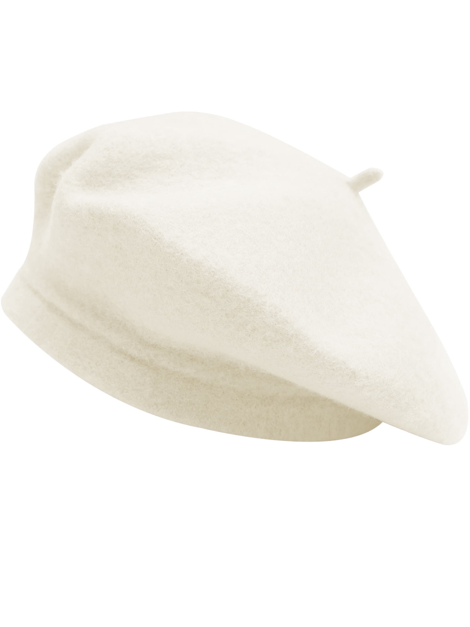 DLAPL Wool Beret Hat for Women Solid Color Classic French  display picture 1